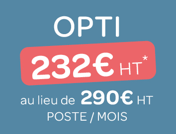 OPTI a 232 euros ht
